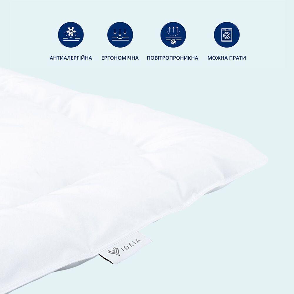 Одеяло зимнее IDEIA искусственный пух евро 200х220 см Белый (8-32491) - фото 5