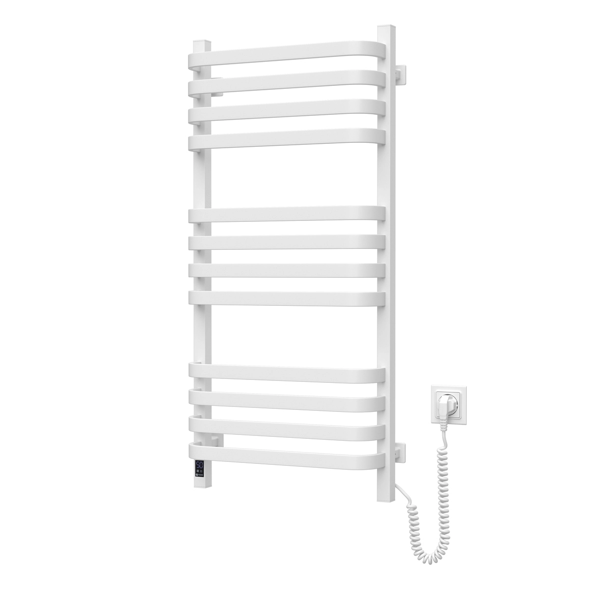 Рушникосушарка електрична Navin Stugna 480x1000 Sensor правобічна Білий