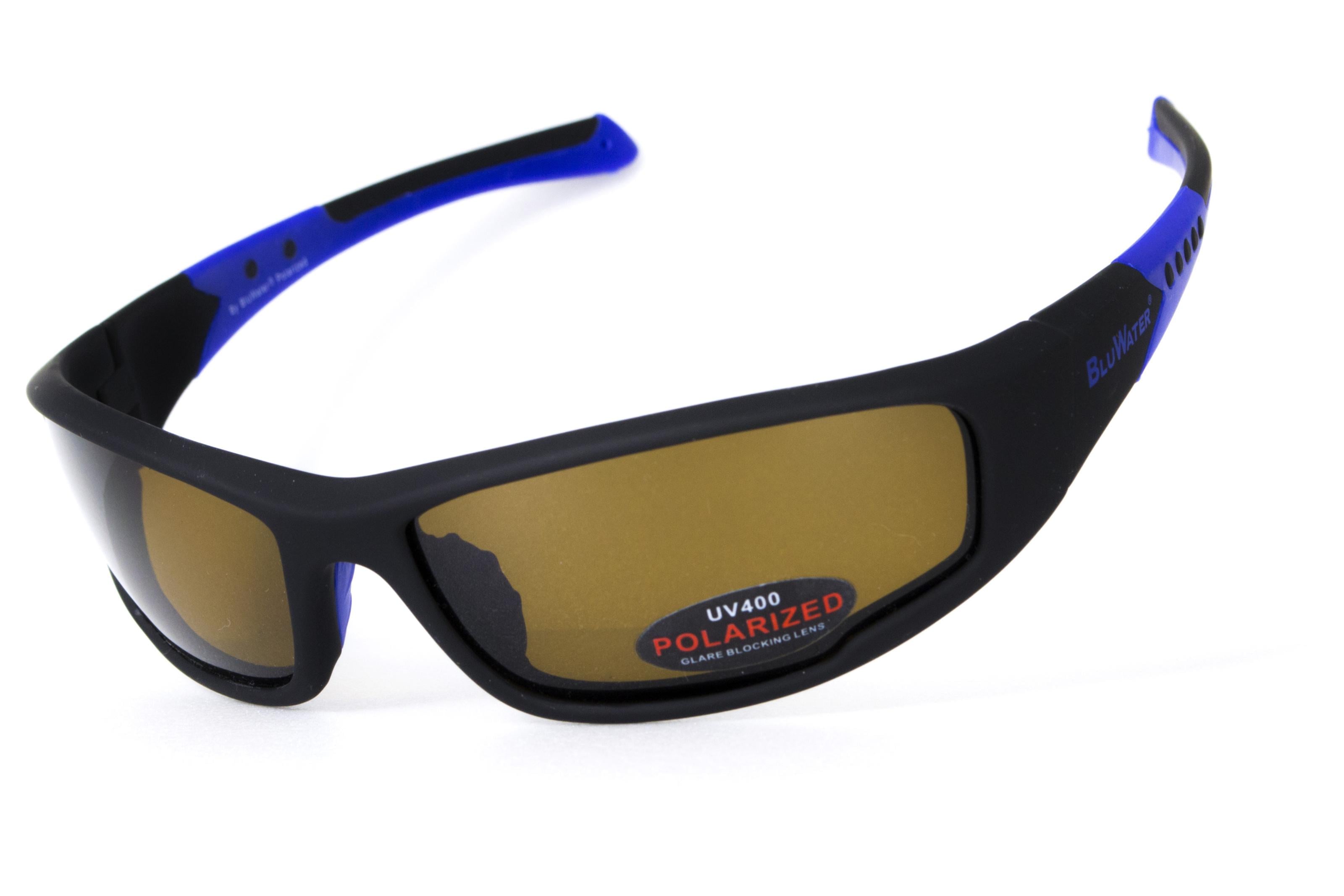 Очки BluWater Daytona-3 Polarized Коричневый (4ДЕЙТ3-Г50П)