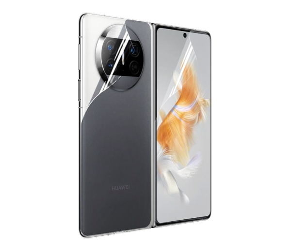 Пленка противоударная гидрогелевая Hydrogel Film для Huawei Mate X3 на заднюю панель Transparent