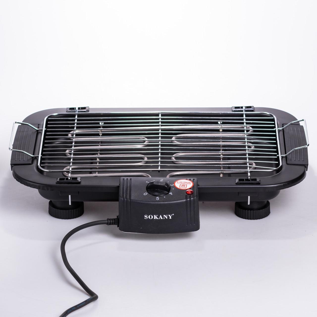 Электрогриль Sokany SK-273BG с термостатом 2000 Вт (7402) - фото 7