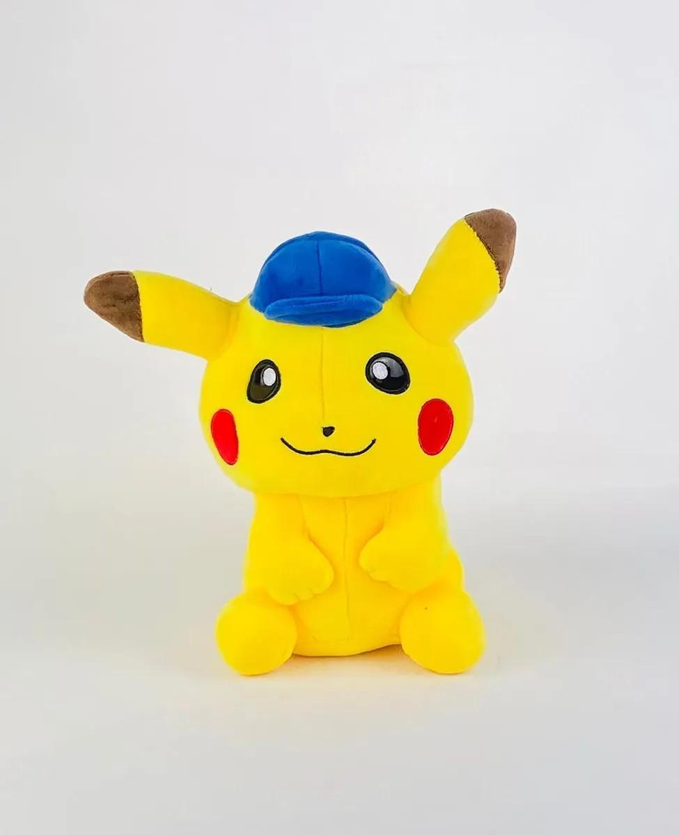 М'яка іграшка Сонечко Pokemon Detective Pikachu синя кепка (5786)