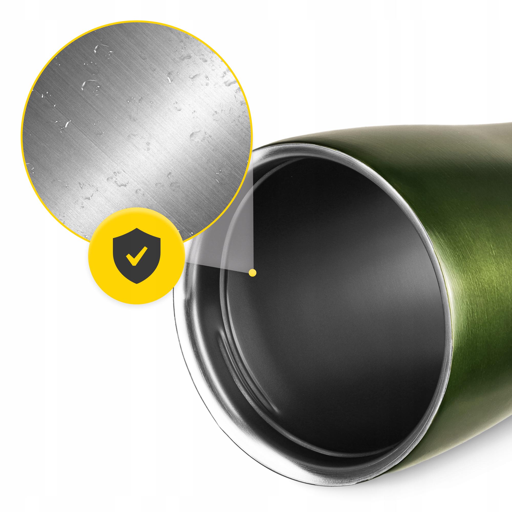 Термокружка Mountain Goat Travel 0,38 л Green (P-5905973406949) - фото 4