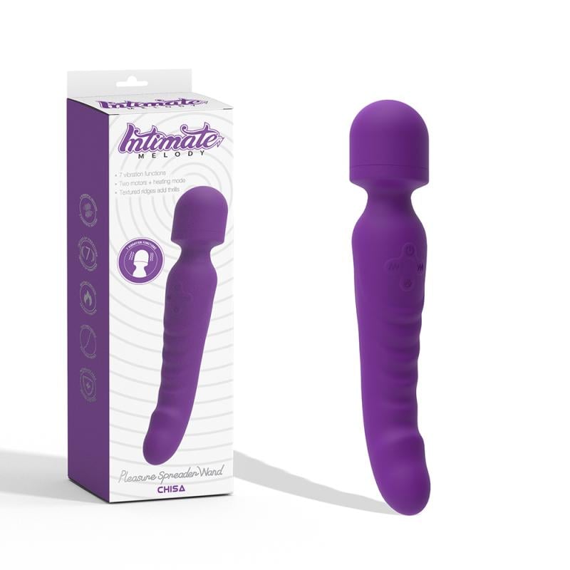 Вибромассажер клиторально-вагинальный двойной Pleasure Spreader Wand Pulple (1000061600) Вибромассажер клиторально-вагинальный двойной Pleasure Spreader Wand Pulple (1000061600)