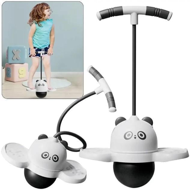 Тренажер игровой для прыжков детский мяч-джампер с платформой и ручками (2104618558) - фото 2 Тренажер игровой для прыжков детский мяч-джампер с платформой и ручками (2104618558) - фото 2