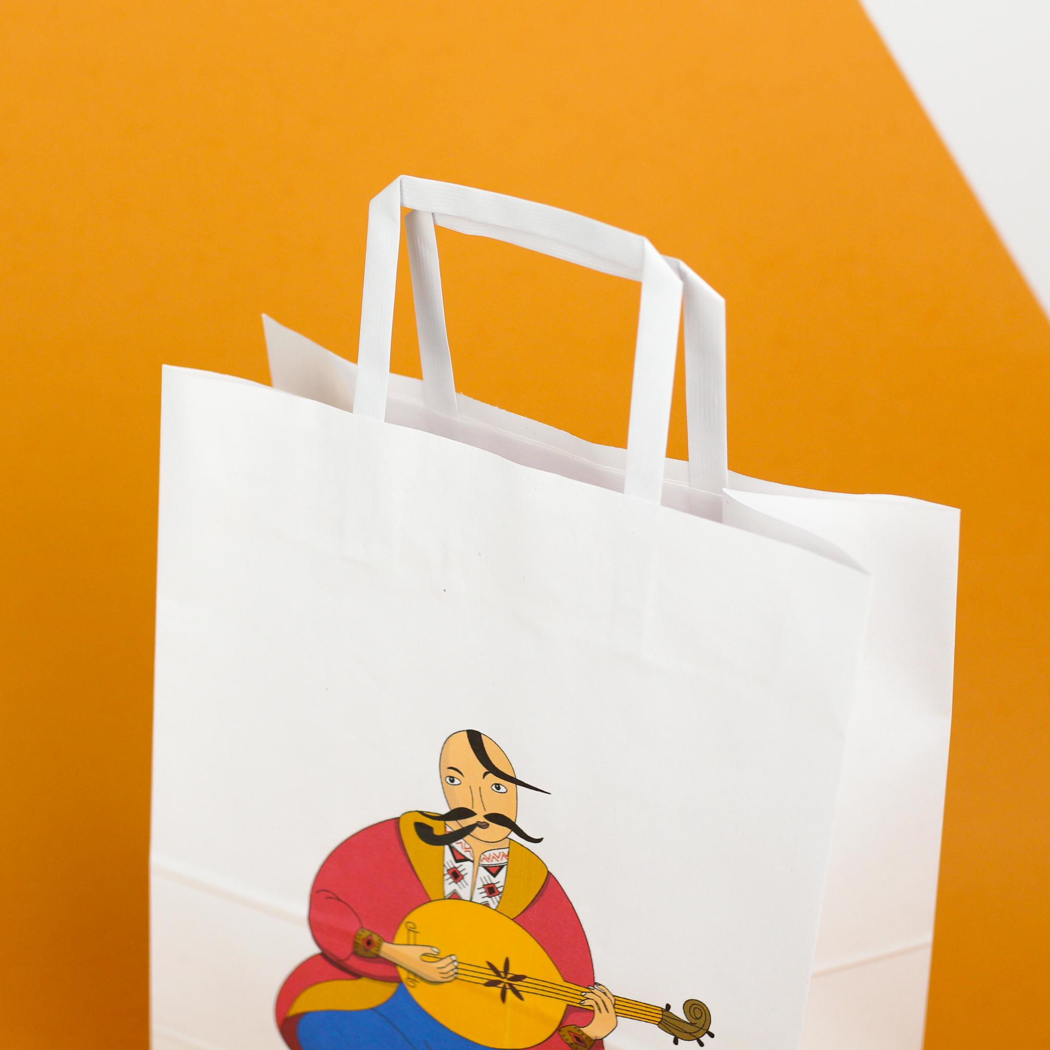 Подарочный пакет ко дню ВСУ с плоскими ручками 260х150х350 мм 10 шт. - фото 5 Подарочный пакет ко дню ВСУ с плоскими ручками 260х150х350 мм 10 шт. - фото 5