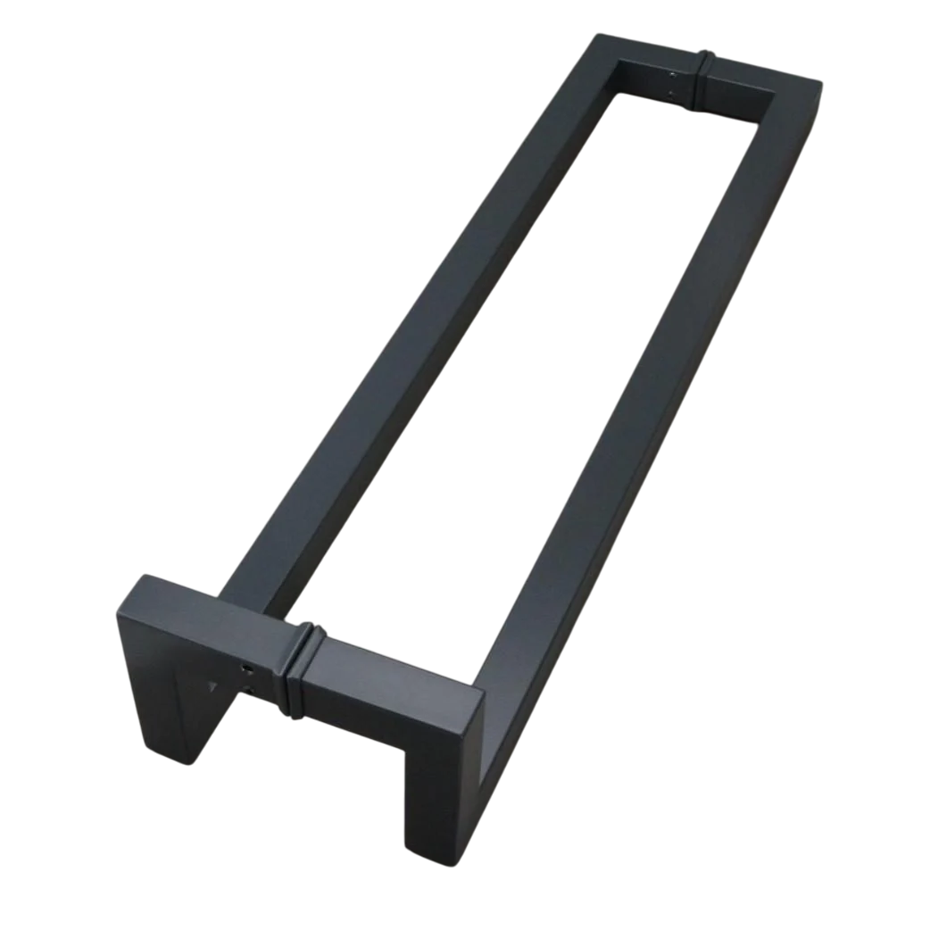 Комплект дверных ручек Скоба нержавеющая сталь G101 1200 мм Черный (2102496794)