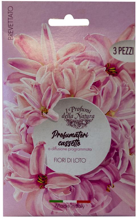 Ароматизатор Geca Profumatori casseto Fiori Di Loto Цветы Лотоса лист 3 шт. (000048752) Ароматизатор Geca Profumatori casseto Fiori Di Loto Цветы Лотоса лист 3 шт. (000048752)