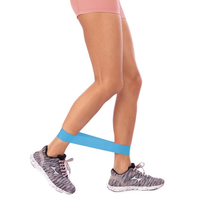 Резинка для фитнеса DOUBLE CUBE LOOP BANDS LB-001-BL XS Голубой (178145) - фото 4 Резинка для фитнеса DOUBLE CUBE LOOP BANDS LB-001-BL XS Голубой (178145) - фото 4