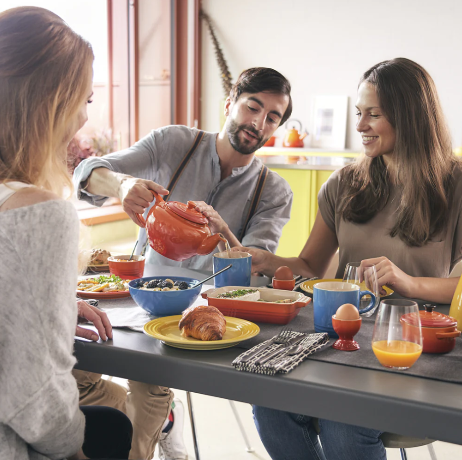 Заварювальний чайник Le Creuset 1,3 л Помаранчевий (91010038091415) - фото 6 Заварювальний чайник Le Creuset 1,3 л Помаранчевий (91010038091415) - фото 6