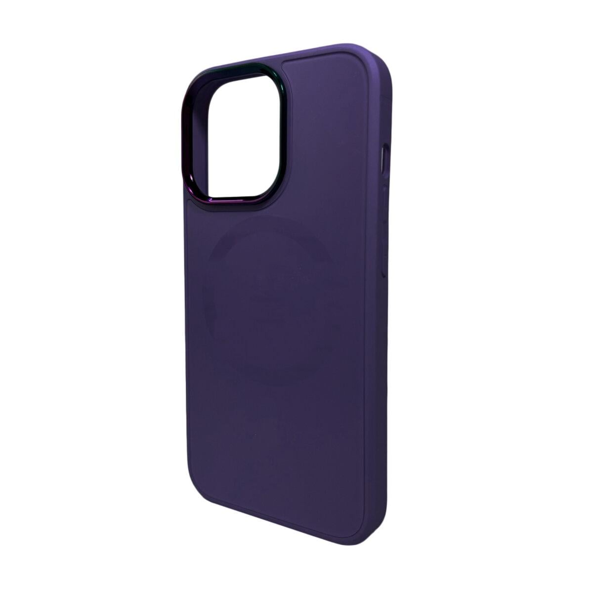 Противоударный чехол для Apple iPhone 15 AG Glass Sapphire MagSafe / Purple