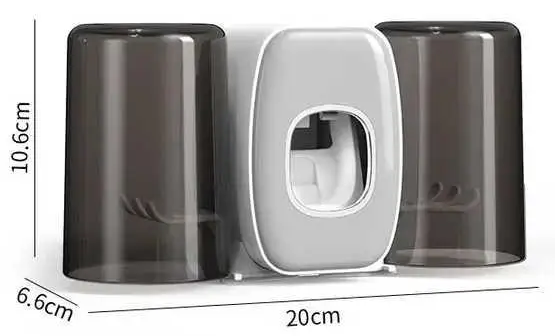 Держатель для зубной щетки PA-932 с диспенсером/дозатором пасты/стерилизатором (27502942) - фото 9