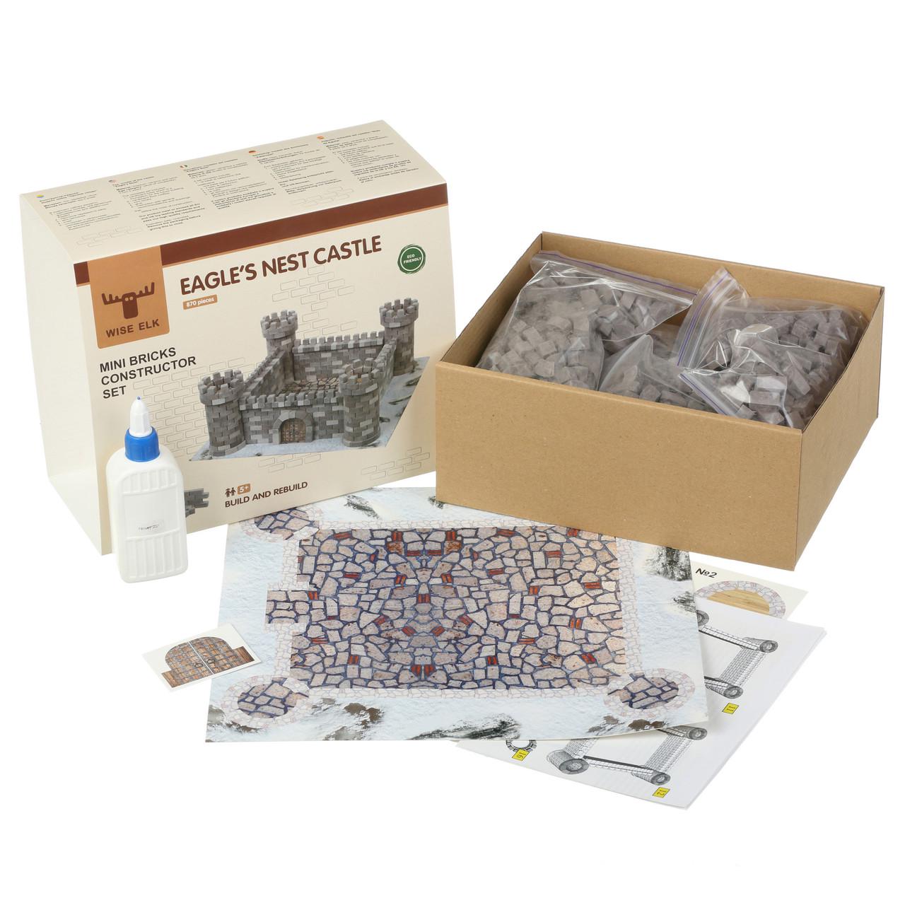 Конструктор керамічний із міні цеглинок Замок орлине гніздо - фото 5 Конструктор керамічний із міні цеглинок Замок орлине гніздо - фото 5