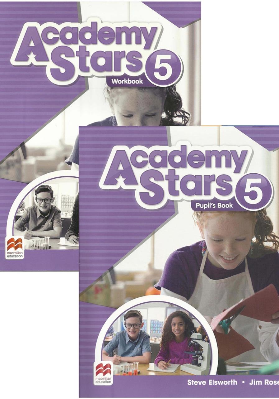 Учебник и рабочая тетрадь Academy stars 5