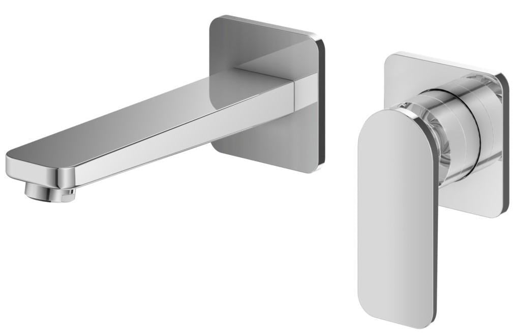 Смеситель для раковины Kohlman Wexpo с боксом скрытого монтажа Chrome (2808388615)