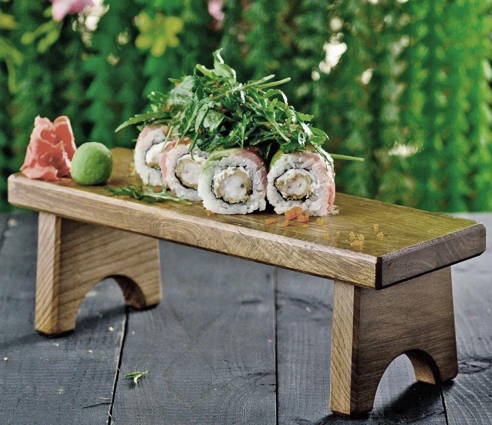 Стійка для подачі суші Веншан Сепія (ДДП-006708)