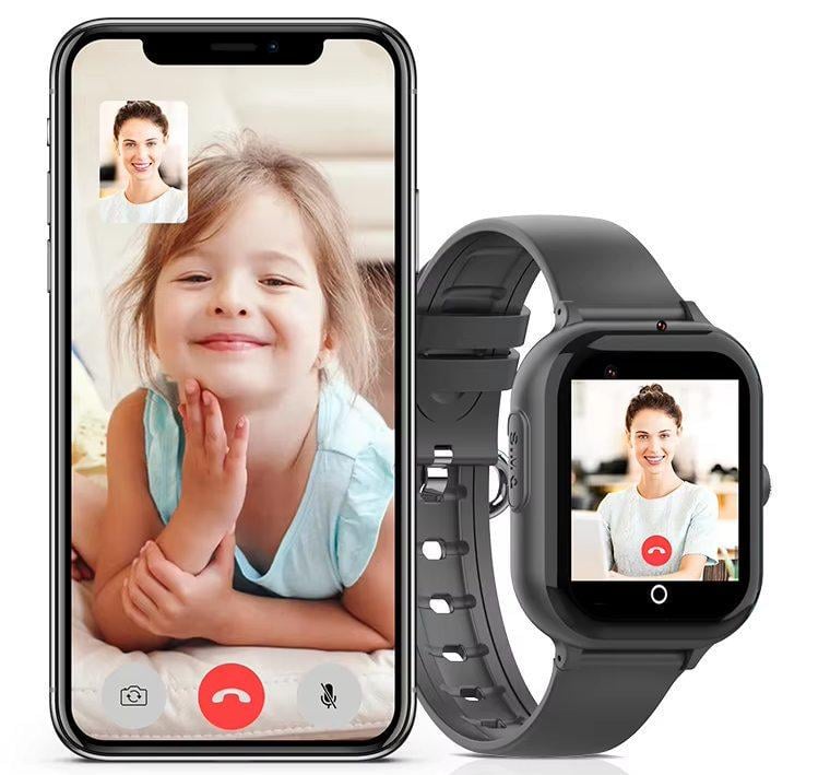 Смарт-часи дитячі Lemfo M52 з GPS-трекером/SIM/прослуховуванням/4G Чорний (86312438) - фото 6