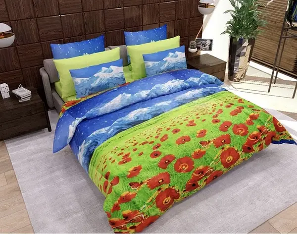 Комплект постельного белья Vital Textile Голд Люкс бязь евро 200х220 см (BLe-690)