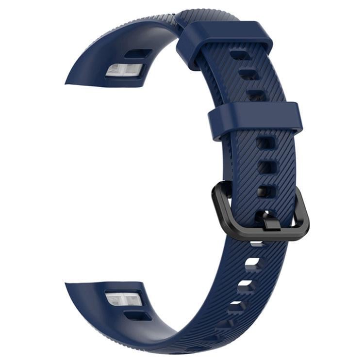 Силиконовый ремешок Primo для фитнес-браслета Huawei Honor Band 4/5 Dark Blue (1057660417)
