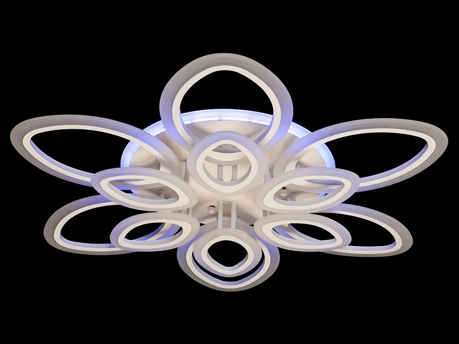 Люстра светодиодная Sirius LI8877/6 6A WH RGB 192 W 11 W акриловая