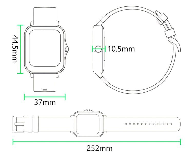 Жіночий смарт-годинник Zeblaze GTS 2 Gold - фото 6 Жіночий смарт-годинник Zeblaze GTS 2 Gold - фото 6