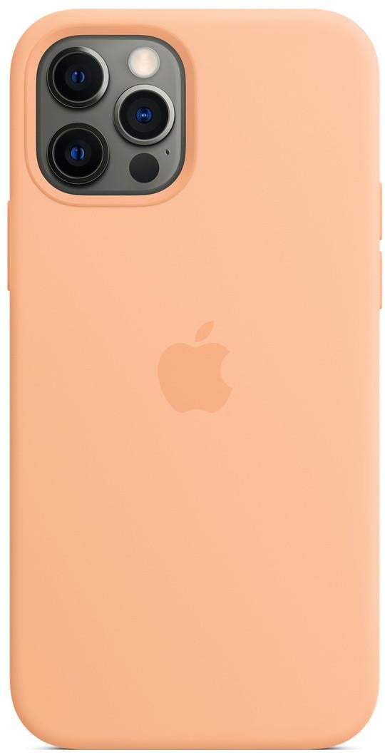 Силіконовий чохол-накладка Apple Silicone Case for iPhone 12 Pro Max, Cantaloupe (HC)(A)