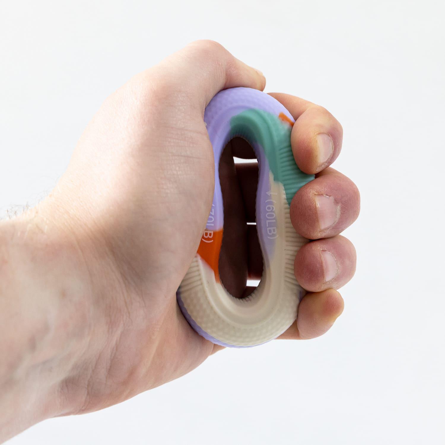 Еспандер кистьовий OSPORT кільце гумовий для кистей та пальців рук 7,5 см 27-32 кг (MS 4616) - фото 3 Еспандер кистьовий OSPORT кільце гумовий для кистей та пальців рук 7,5 см 27-32 кг (MS 4616) - фото 3