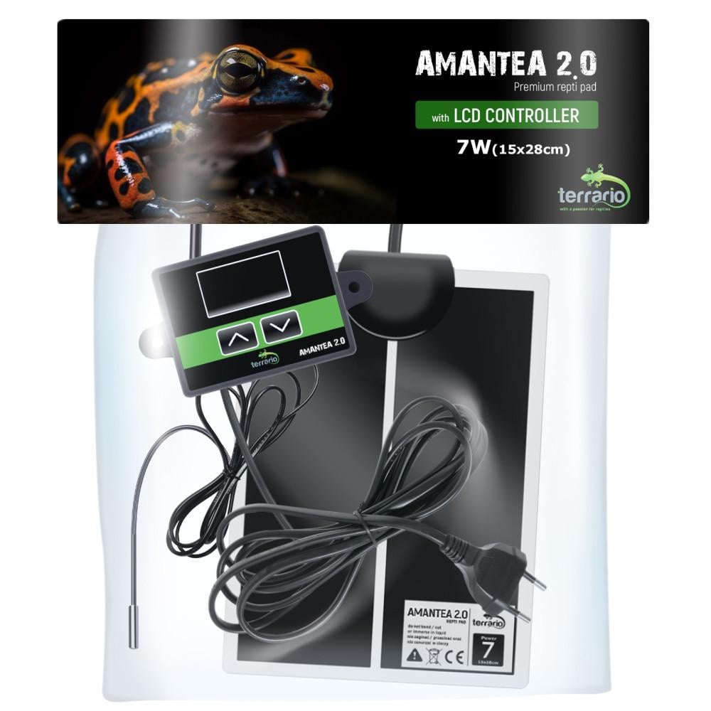 Мат нагрівальний з термостатом Terrario Amantea 2.0 7W 28x15 см (tr-amantea-7w)