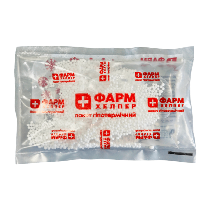 Пакет охолоджуючий гіпотермічний ФАРМ ХЕЛПЕР Пакет охолоджуючий гіпотермічний ФАРМ ХЕЛПЕР