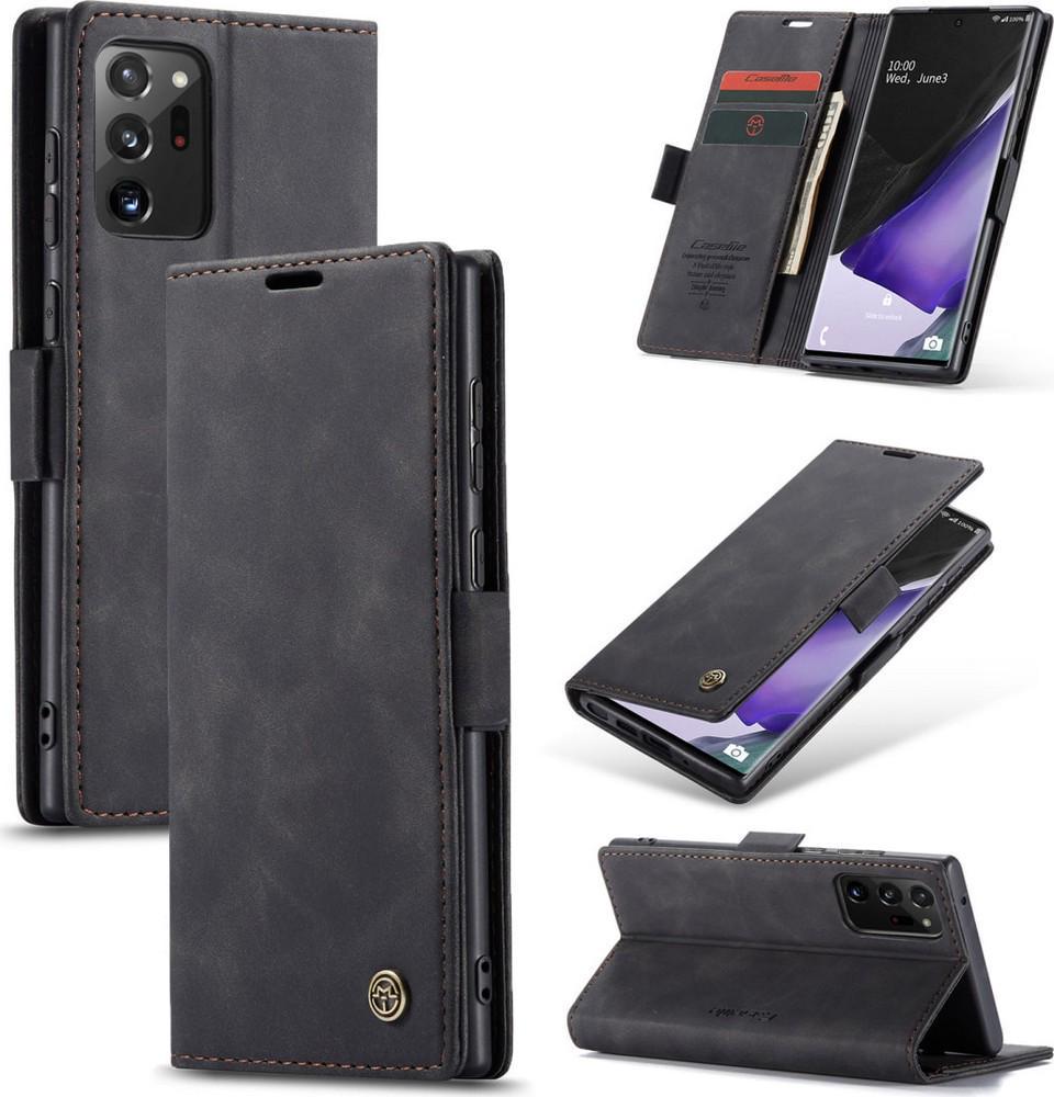 Чехол книжка с магнитом Samsung Galaxy Note20 Ultra N985 CaseMe Black (38343-2B)
