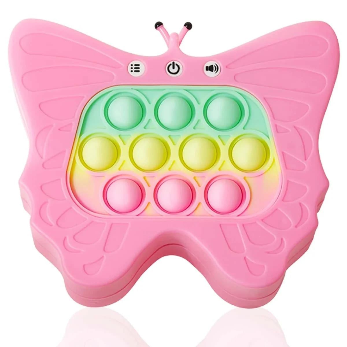 Интерактивная игрушка Quick Push Game Pop It Butterfly Pink (13742932)
