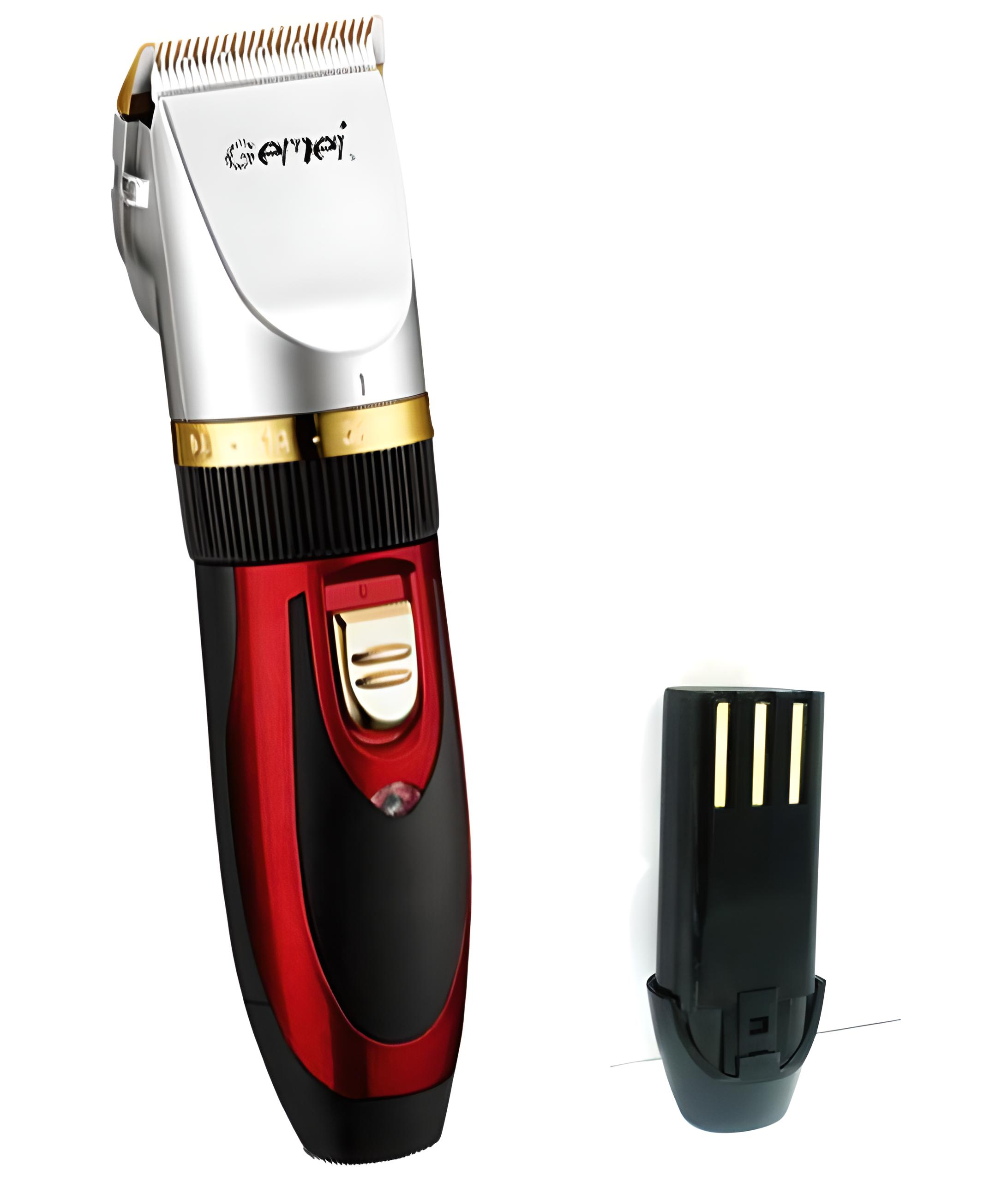 Машинка для стрижки волос GM 550 с насадками и дополнительным аккумулятором Машинка для стрижки волос GM 550 с насадками и дополнительным аккумулятором