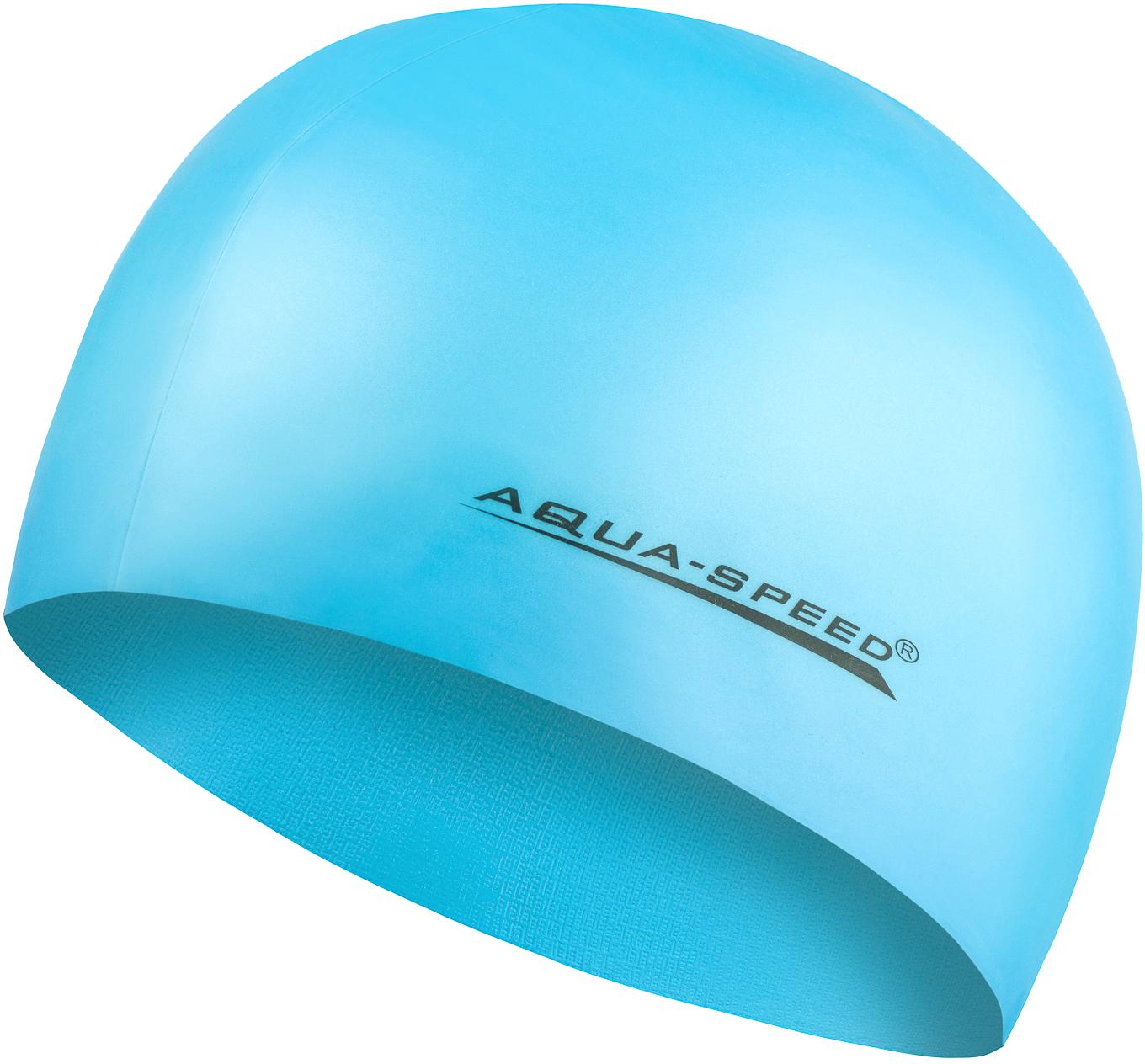 Шапочка для плавання Aqua Speed Mega 100-29 Бірюзовий (5908217635563)