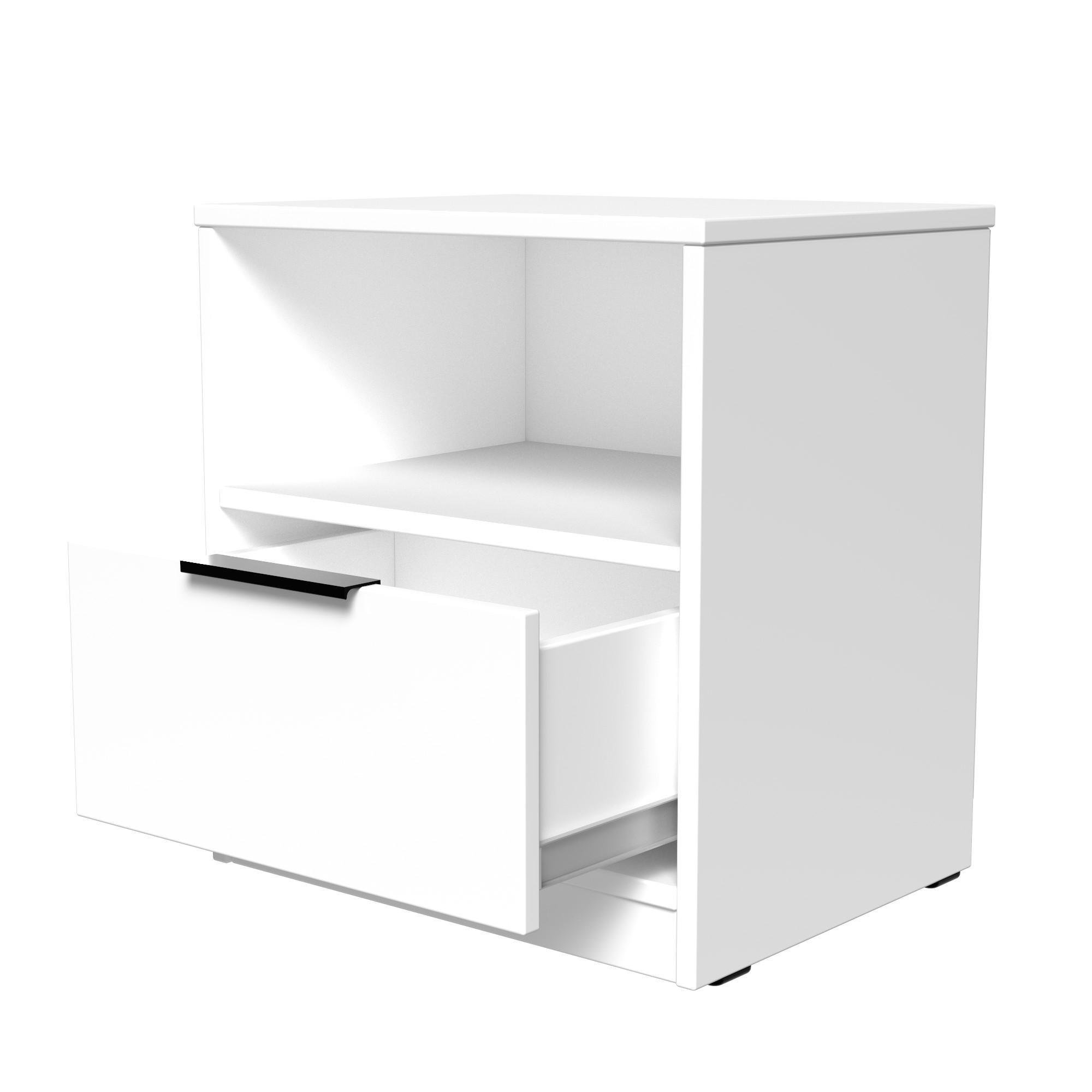 Тумба прикроватная ТП4 SENAM 490х450х350 мм ДСП Белый - фото 4