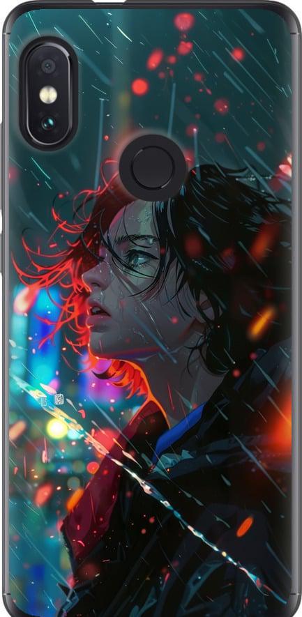 Чехол на Xiaomi Redmi Note 5 Ночные огни (6096u-1516-42517)