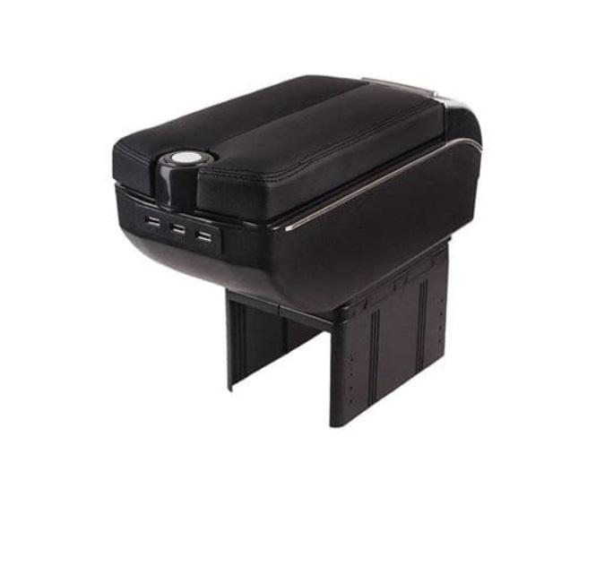 Подлокотник универсальный Vitol HJ48020B пепельница/подстаканник 7 USB Black