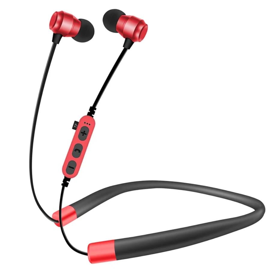 Спортивные Наушники беспроводные Swen Красный (758712)