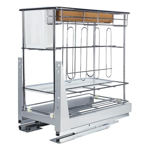 Карго TERRA Muller с нижним креплением с доводчиком 300 мм Хром (98837)