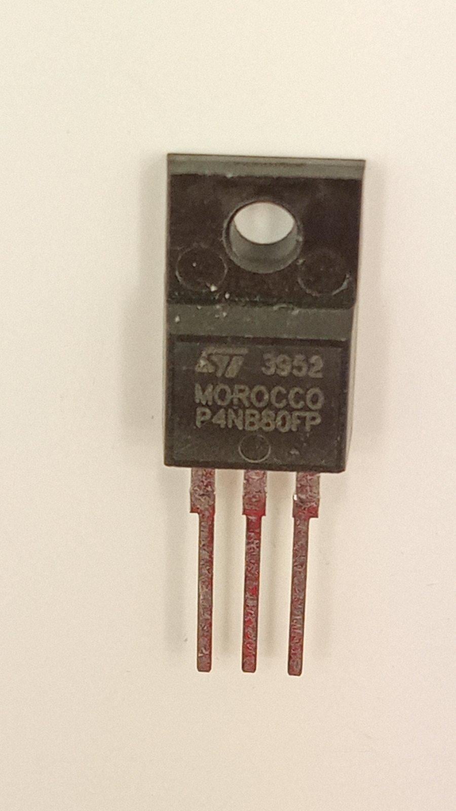 Транзистор P4NB80FP n-channel 4A 800V TO-220FP