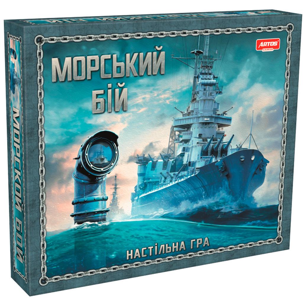Настольная игра ARTOS GAMES Морской бой Разноцветный (SR-113-N-982)