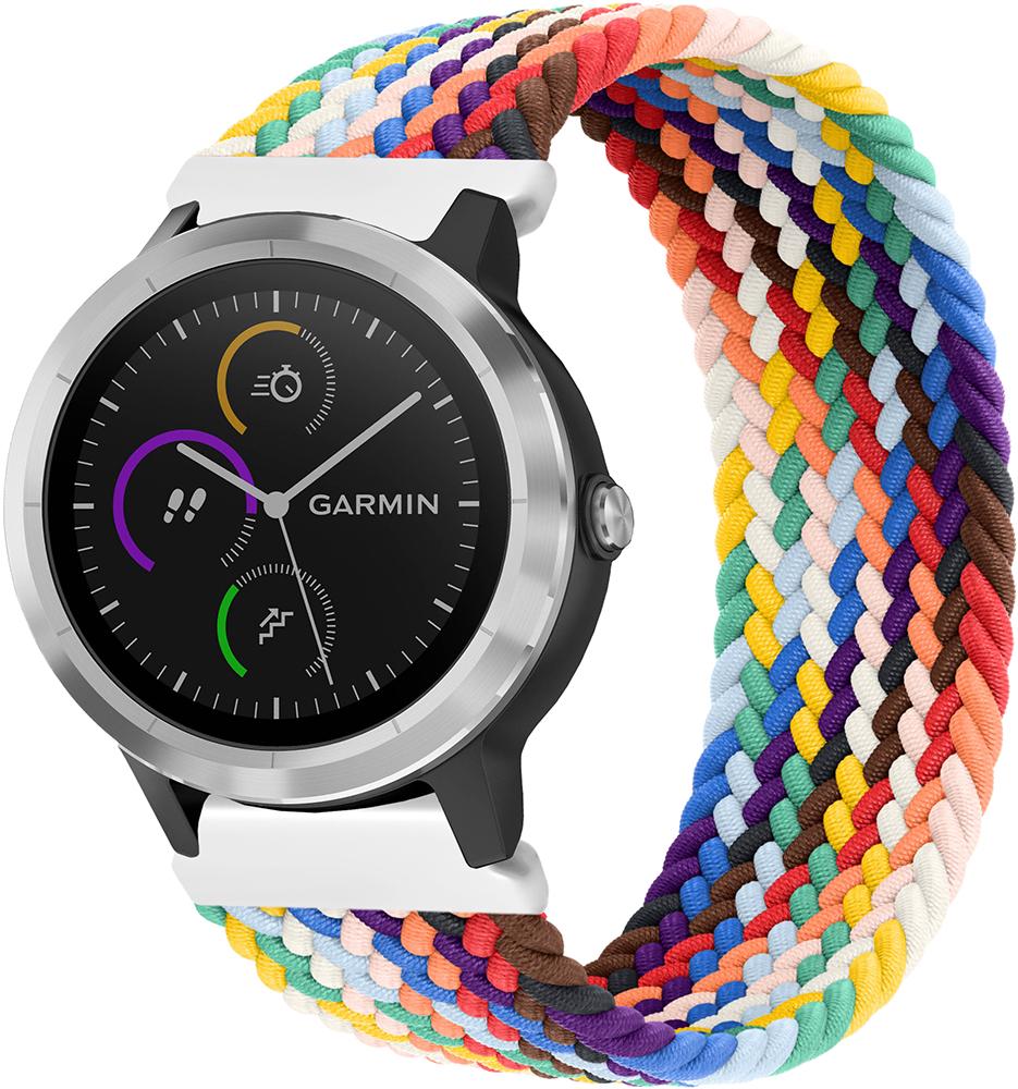 Ремешок Solo Loop Multi для Garmin Vivoactive 3 135 мм Colorful (23095)