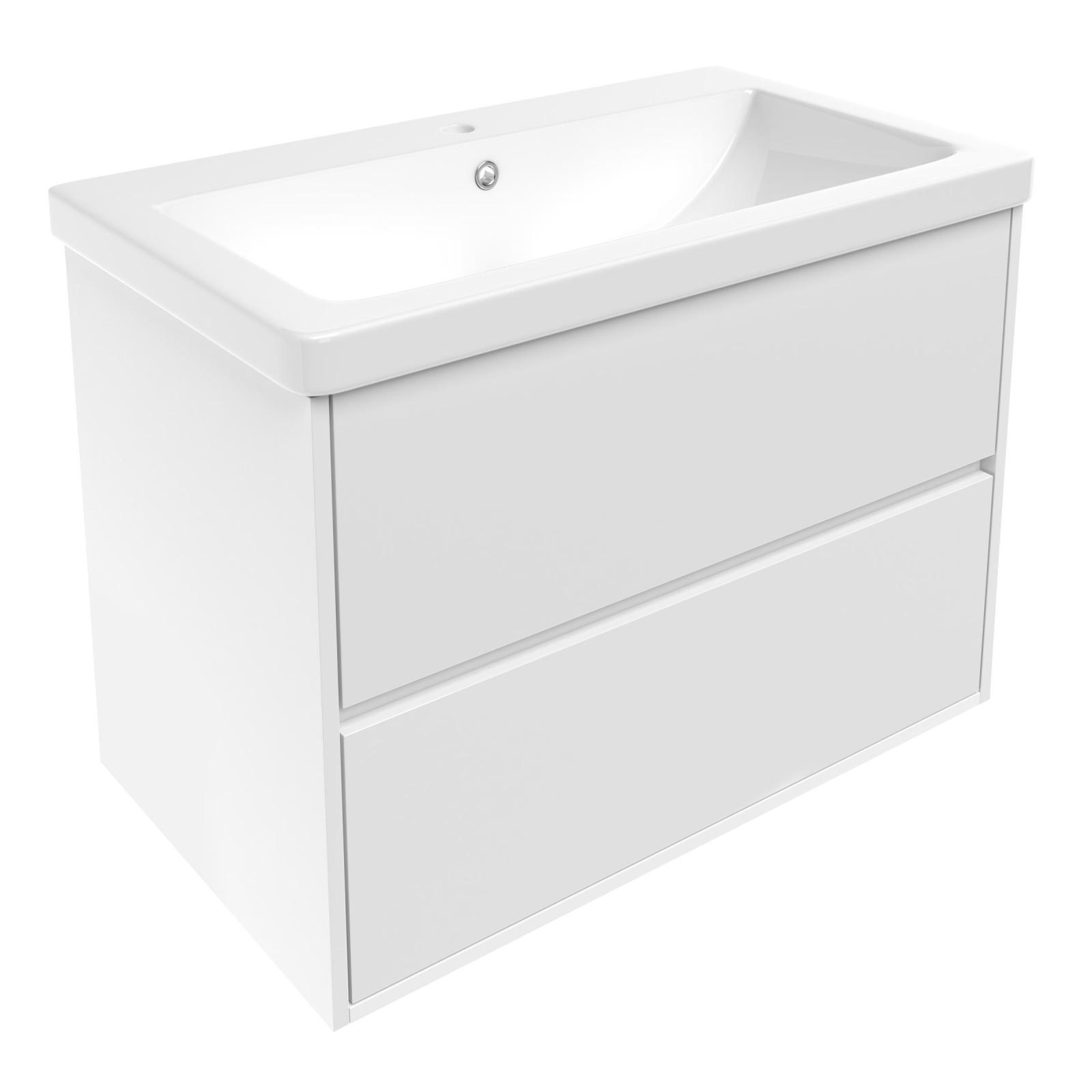 Умывальник врезной Imprese LASKA i3217(2) 810x465x155 мм Белый (131996) - фото 3 Умывальник врезной Imprese LASKA i3217(2) 810x465x155 мм Белый (131996) - фото 3