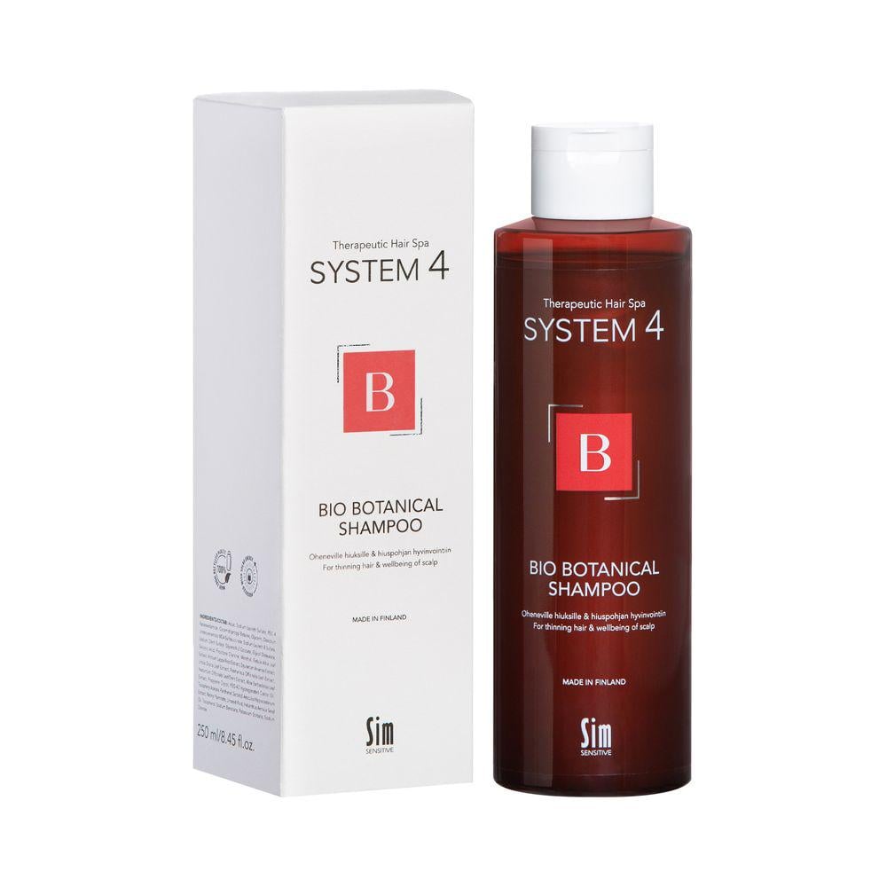 Био-ботанический шампунь от выпадения волос Sim Sensitive System 4 B Bio Botanical Shampoo 250 мл