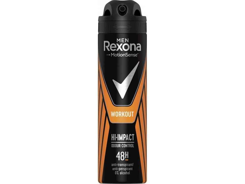 Дезодорант-антиперспірант Rexona чоловічий Workout Тренування 150 мл (643981) Дезодорант-антиперспірант Rexona чоловічий Workout Тренування 150 мл (643981)