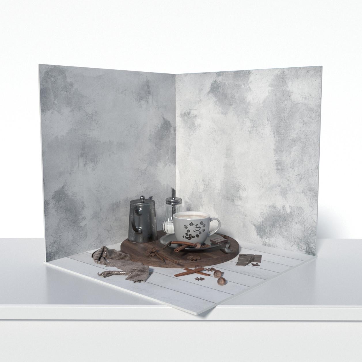 Фотофон пластиковый угловой 3D PolyPlast 50x50x50 см №61046 Фотофон пластиковый угловой 3D PolyPlast 50x50x50 см №61046