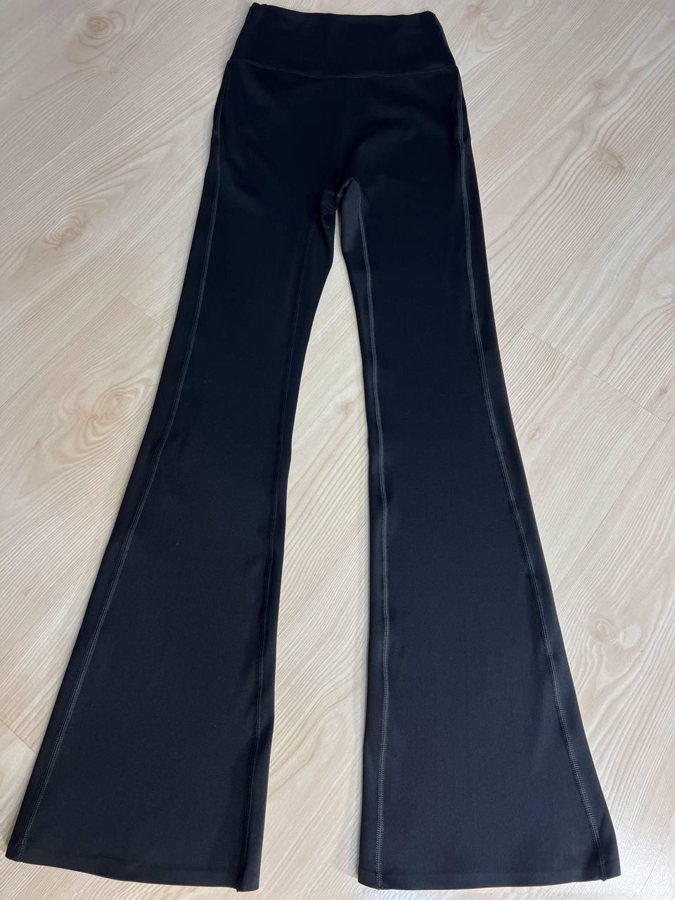 Лосини жіночі You are peri 8605 широкий пояс утяжка кльош від коліна L Чорний (3680) - фото 7 Лосини жіночі You are peri 8605 широкий пояс утяжка кльош від коліна L Чорний (3680) - фото 7