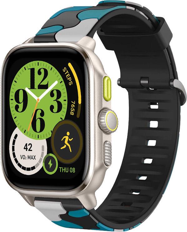 Ремешок Tactic Camouflage для Amazfit Cheetah Square Blue (38539-28)