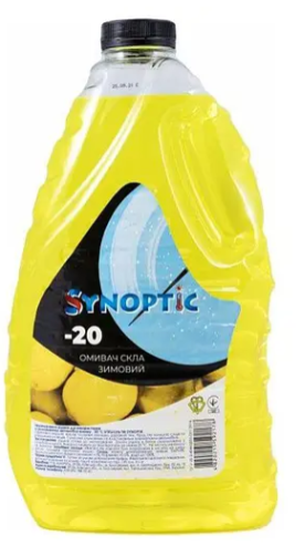 Омыватель стекла зимний SYNOPTIC -20°C Лимон 1 л (84956) Омыватель стекла зимний SYNOPTIC -20°C Лимон 1 л (84956)