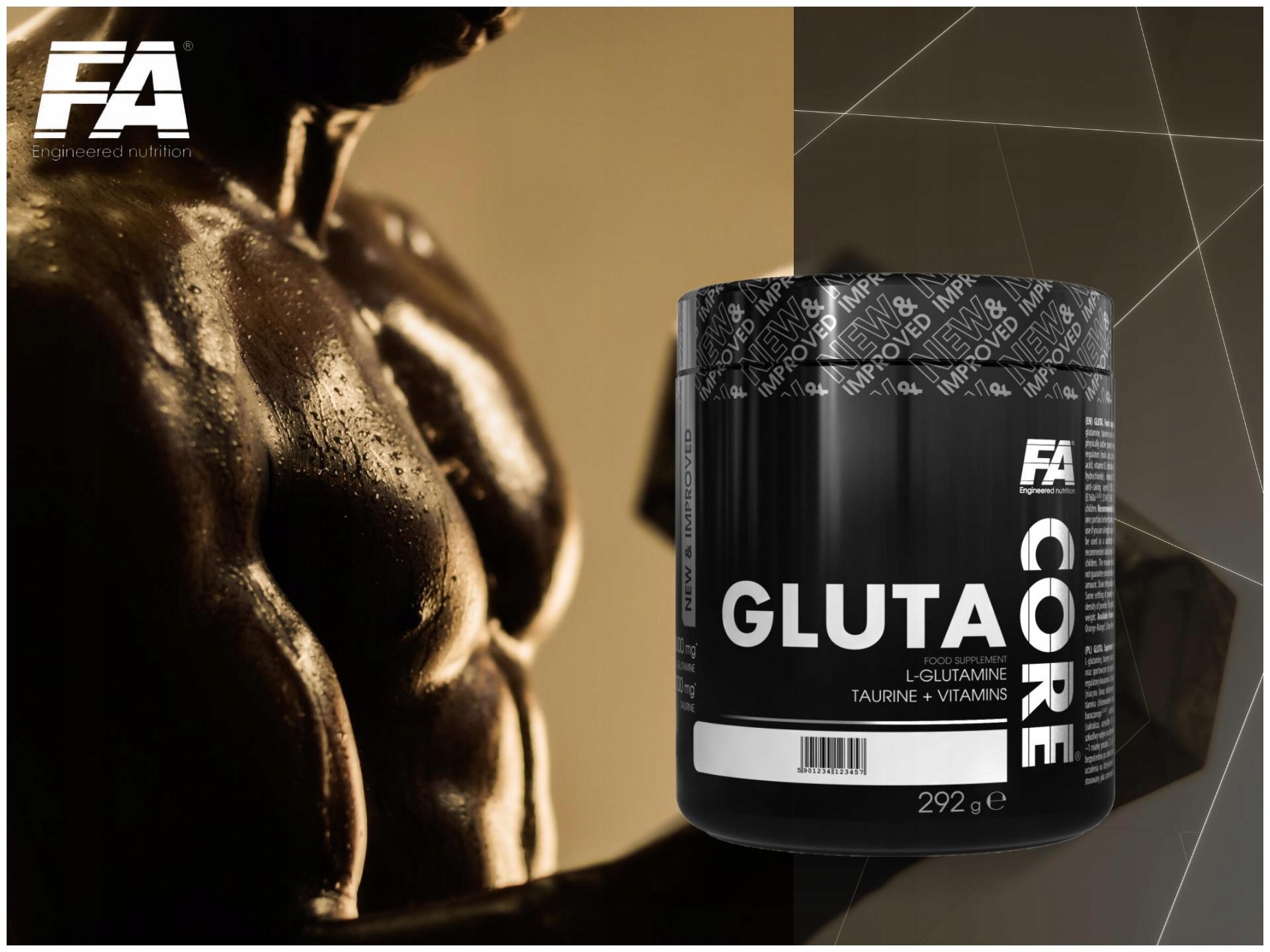 Глютамин Fitness Authority Gluta CORE 292 г Dragon Fruit - фото 2