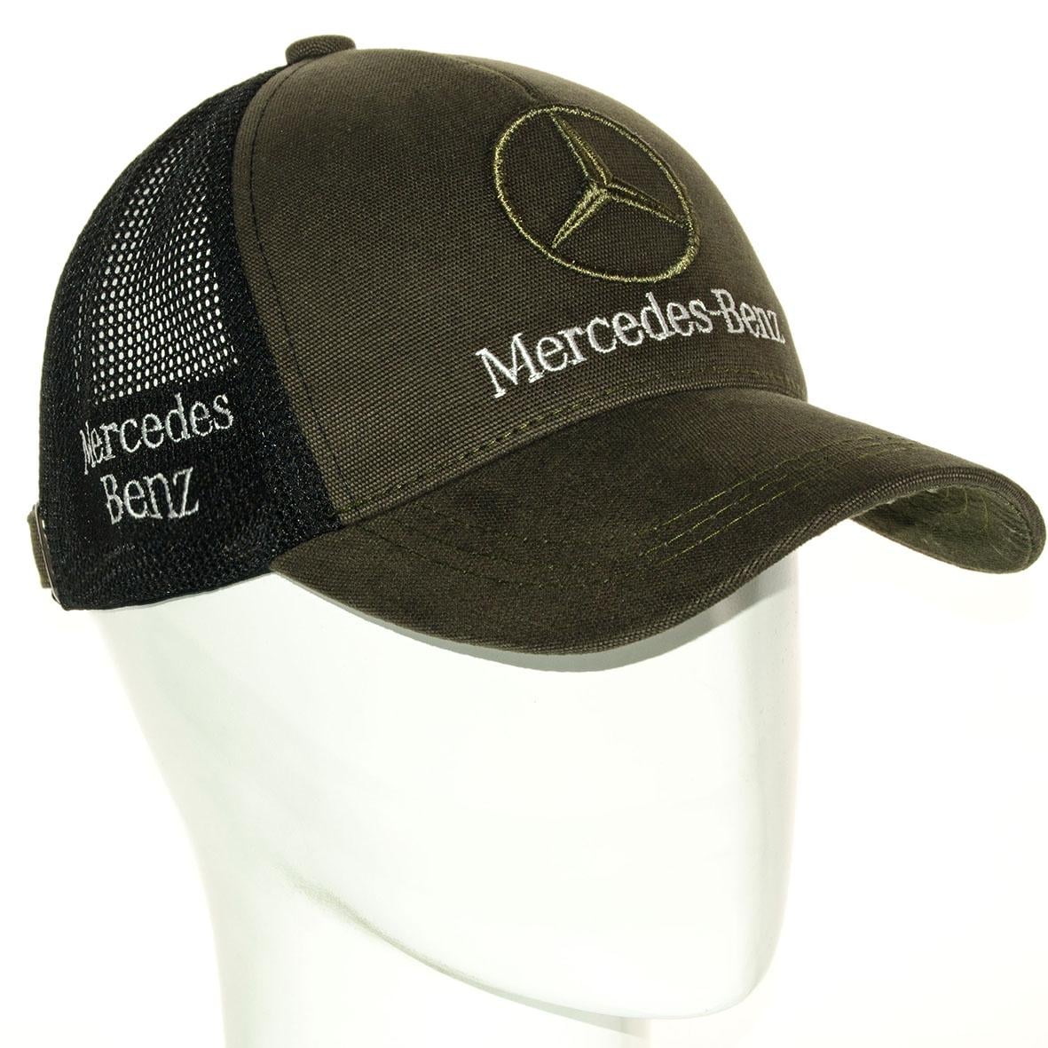 Бейсболка мужская Mercedes-Benz BTH20883 с регулировкой размера р. 56-58 Хаки